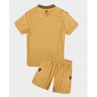 Camisa de time de futebol Crystal Palace Replicas 2º Equipamento Infantil 2025-26 Manga Curta (+ Calças curtas)